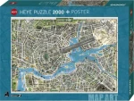 HEYE Puzzle Map Art: Mesto popu