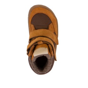 Detské zimné barefoot topánky TEX WINTER Cognac Froddo G3160247-4 - 35