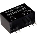 MEAN WELL MDD01N-12 DC / DC menič napätia, modul 42 mA 1 W Počet výstupov: 2 x; MDD01N-12