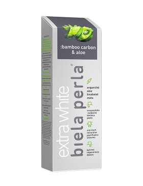 BIELA PERLA Bamboo carbon & aloe zubná pasta 75 ml