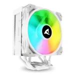 Sharkoon A50 RGB biela / 1x 120mm / 230W TDP / 1800 RPM @ 30 dB / RGB / AMD + Intel (4044951042036)