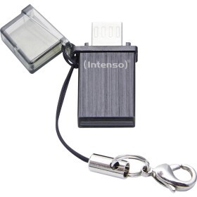 Intenso Mini MOBILE LINE USB pamäť pre smartphone a tablet čierna 8 GB USB 2.0, micro USB 2.0; 3524460 - Intenso Mini Mobile Line 8GB 3524460