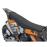 Mamido Detská benzínová motorka RamiGO IMMORTAL 110CC oranžová