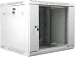 Lanberg WF02-6609-10S sivá / Nástenný rozvádzač / 19" / 9U / 600x600 mm / dvojdielny / flat pack (WF02-6609-10S)