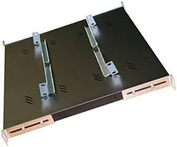 Triton Polica s perforáciou 19" sivá / Polica / 1U / 750 mm / nosnosť 150 kg (RAC-UP-750-H4)