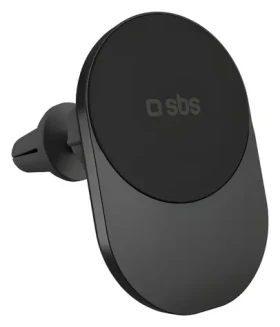 SBS TESUPPVENTWIRQI215W čierna / Držiak do auta / Qi2 / MagSafe / 15W (TESUPPVENTWIRQI215W)
