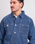 Service Works Pinstripe Denim Coverall 2.0 INDIGO XL