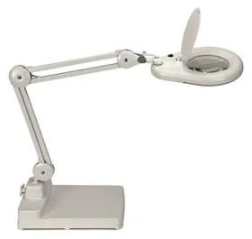 Maul Viso biela / Lupová stolná LED lampa / 3 dioptrie / 660 lm / 6500K / CRI 80 (8263502)