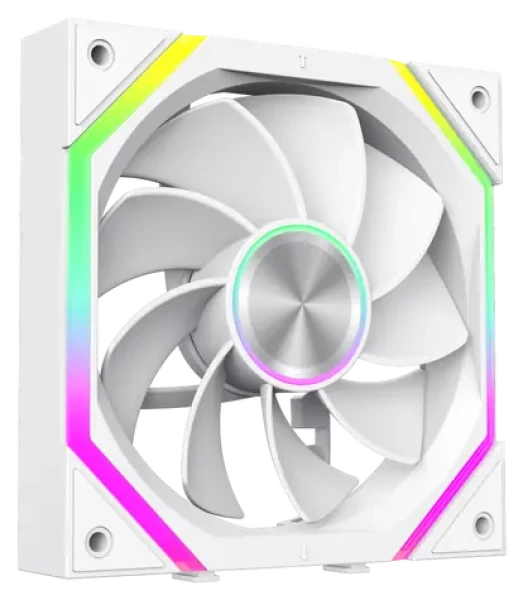 Gamemax FN12A-N2 WL-RW biely / Ventilátor do PC skrine / 120 mm (FN12A-N2 WL-RW)