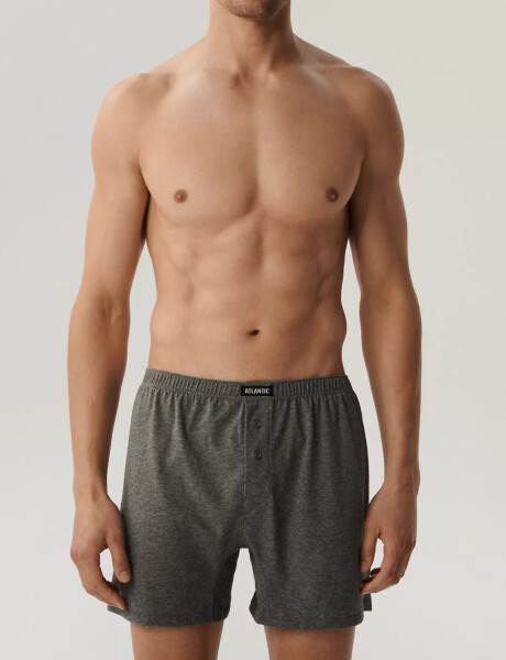 Pánske boxerky Atlantic 2BMB-003 A'2 bílá L