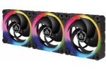 ARCTIC BioniX P120 - A-RGB Bundle čierna 3ks / 120mm / FDB / 2300 RPM / 48 CFM / A-RGB / 7-Pin (ACFAN00156A)