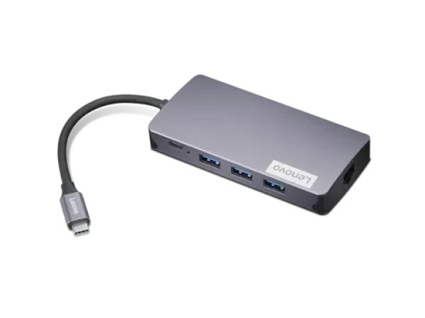 Lenovo 150 USB-C Travel Dock / 1x HDMI / 1x VGA / 3x USB-A / 1x USB-C / 1x GLAN / čítačka kariet SD/TF (GX91M73946)