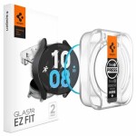 Spigen Glass tR EZ Fit ochranné sklo pre Samsung Galaxy Watch6 40mm číra 2 ks (AGL06522)