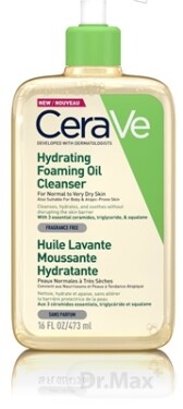 CERAVE Hydratačný čistiaci penivý olej na normálnu až veľmi suchú pokožku 473 ml