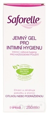 SAFORELLE Jemný gél na intímnu hygienu 250 ml