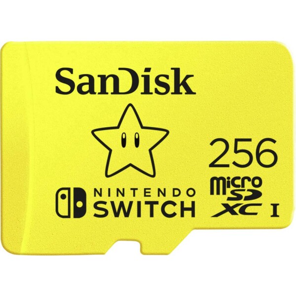 SanDisk Extreme Nintendo Switch™ pamäťová karta micro SDXC 256 GB UHS-I, UHS-Class 3 vhodné pre Nintendo Switch ™; SDSQXAO-256G-GNCZN