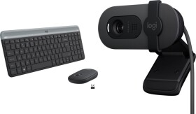 Logitech MK470 Slim (920-009204) + Brio 100 (960-001585)
