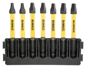 DeWalt Sada predĺžených bitov SQ / Bity / 7 ks / SQ1, SQ2, SQ3 / 57 mm (DT70824)