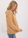 Jumper AT SW 2342 1.35 svetlohnedý jedna velikost