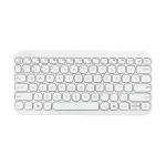 Asus Marshmallow KW100 biela / bezdrôtová klávesnica / nízky profil klávesov / CZ SK layout (90XB0880-BKB560)