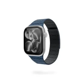 Epico Magnetic+ Silicone magnetický remienok pre Apple Watch 42/44/45/46/49mm modrá (63418101600001)