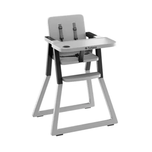 Tulano Morsel 25 Stolička na kŕmenie šedo-čierna (TN-MORSEL 25 GREY-BLACK)