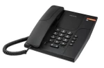 Alcatel Temporis 180 čierna / Analógový telefón / Nástenná montáž (Temporis 180 czarny)