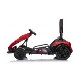 Mamido Detská elektrická motokára Fast 3 Drift červená