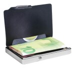 Kožená mini peňaženka Mondraghi Silhouette Edelweiss Blue
