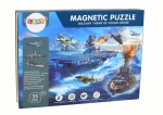 Mamido Sada Vzdelávacích Magnetických Puzzle s Motívom Vojenských Lodí