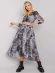 Šaty LC SK 22K šedá černá S model 21110847 - FPrice