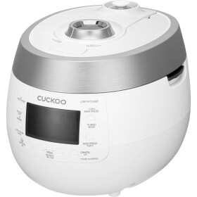 Cuckoo CRP-RT1008F varič ryža bielostrieborná s displejom; CRP-RT1008F