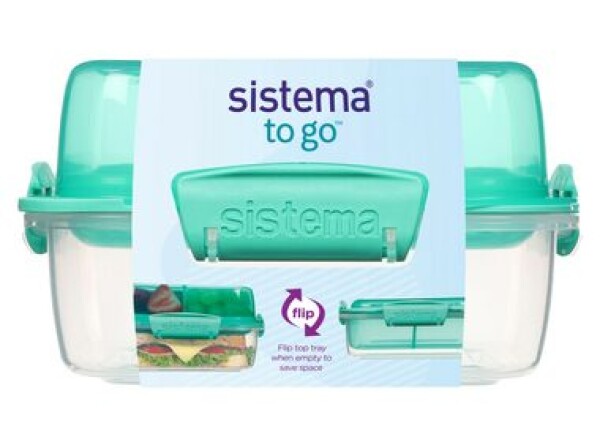 Sistema TO GO Flip and Nest Škatuľka na obed 1.24 l mätová (9414202216106)