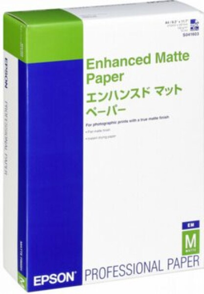 EPSON Paper A4 Enhanced Matte (250 listov) 192g/m2 (C13S041718)