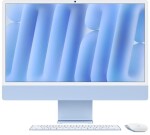 Apple APPLE iMac Z1EP 59,62cm 23,5Zoll Standardglas M4 10C CPU/10C GPU/16C N.E. 16GB 512GB SSD Gbit Eth MM NumKey TID DE Blau