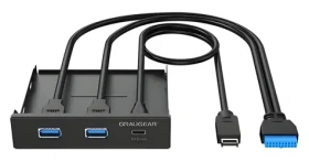 Graugear Multi Frontblende / USB hub / Pre PC skriňu (G-MP01)
