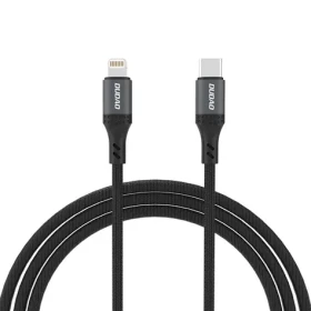 Dudao Dátový kábel L3CL / USB-C / Lightning 30W / 2 m / čierna (181524)