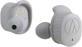 AUDIO-TECHNICA ATH-SPORT7TWGY šedé / bezdrôtové slúchadlá do uší / s mikrofónom / Bluetooth (ATH-SPORT7TWGY)