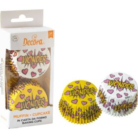 Košíčky na muffiny 36 ks 50x32 mm Wonder - Decora - Decora