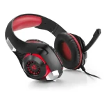 CONNECT IT BIOHAZARD červená / herné slúchadlá s mikrofónom / 3.5 mm jack + USB / 2.2 m (CHP-4510-RD)