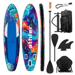 Athler Nafukovací Paddleboard SUP Cobia 320cm modrá / príslušenstvo / Max. nosnosť 150kg (5900415031246)