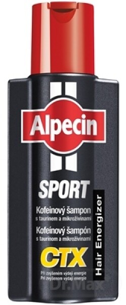 ALPECIN SPORT Kofeínový šampón CTX 250 ml