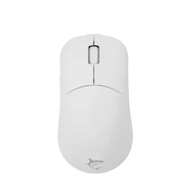 White Shark AERO biela / Herná bezdrôtová myš / optická / 5000 DPI / 6 tlačidiel / 2.4 GHz / USB (AERO-W)