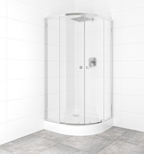SAT - Set sprchovacieho kúta a vaničky, štvrťkruh 90x90 cm Multi Basic SIKOBKMUS90CRCH SIKOBKMUS90CRCH