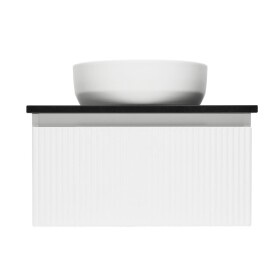 Kúpeľňová skrinka so žulovou doskou SAT Evolution 58x30x44, 8 cm biela mat SATEVO60WMZ SATEVO60WMZ