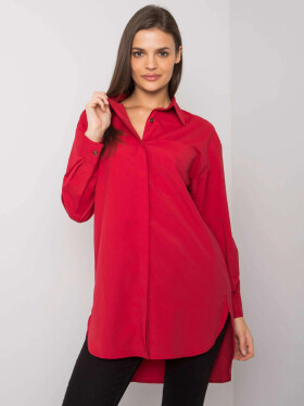 Dámske tričko EM KS 005.34 Tmavo červená - Exmoda one size tmavě červená