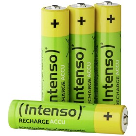 Intenso 7505114 mikrotužkový akumulátor typu AAA Ni-MH 850 mAh 1.2 V 4 ks; 7505114