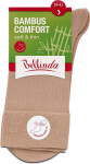 Dámske ponožky BAMBUS COMFORT soft-thin - BELLINDA 39-42 šedá