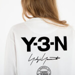 Tričko Y-3 x Neighborhood Logo Long Sleeve Tee UNISEX Core White M