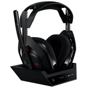 Logitech Astro A50 čierna / bezdrôtové herné slúchadlá / mikrofón / USB BT (939-002224)